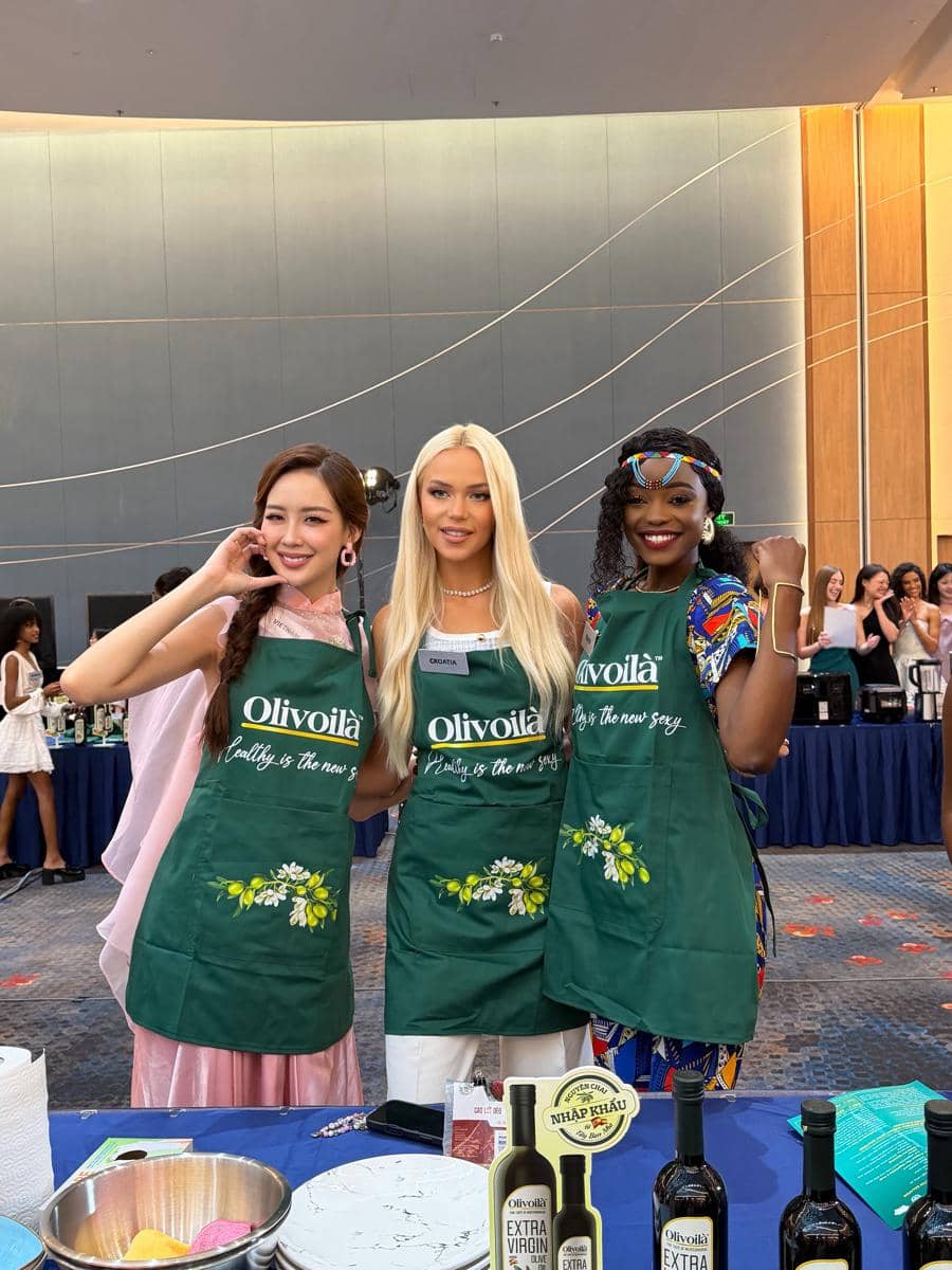 potret kontestan Miss World 2026 saat Head Chef Beauty Challenge