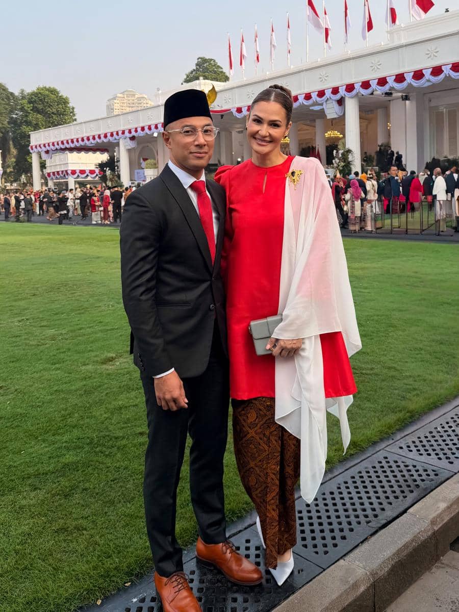 Marcell Siahaan dan Rima Melati di Istana Negara