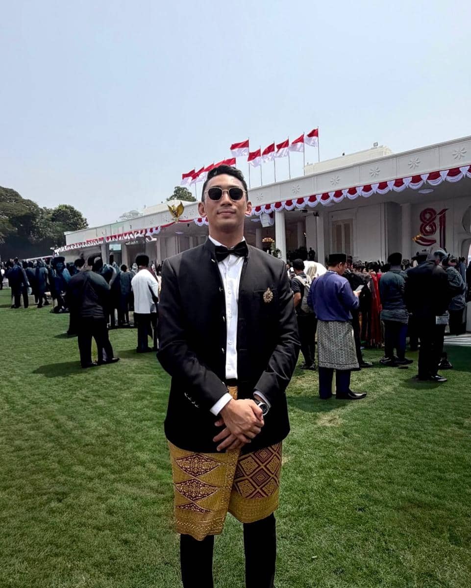 Daffa Wardhana di Istana Negara