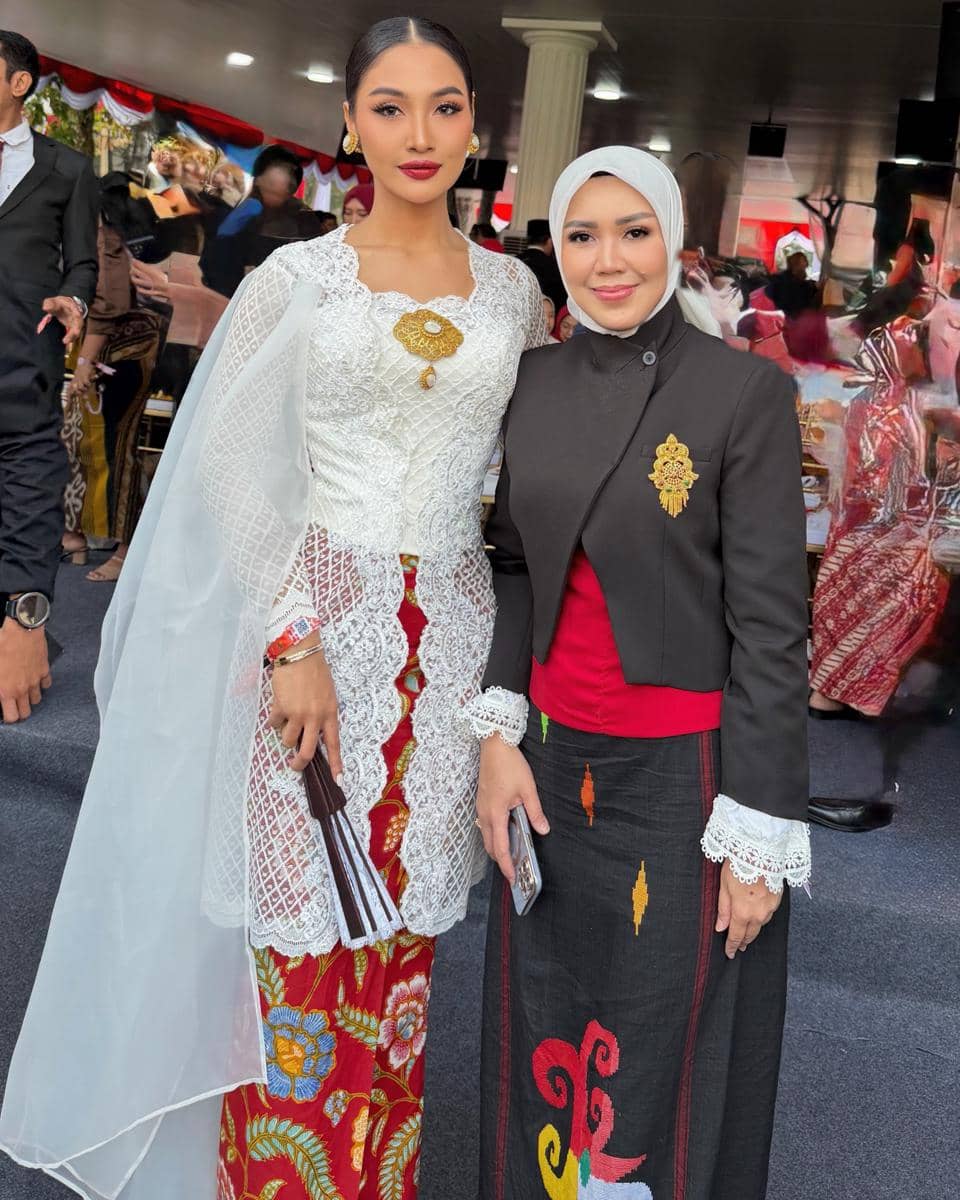 Riskyana Hidayat, Miss Aura International 2022 di Istana Negara