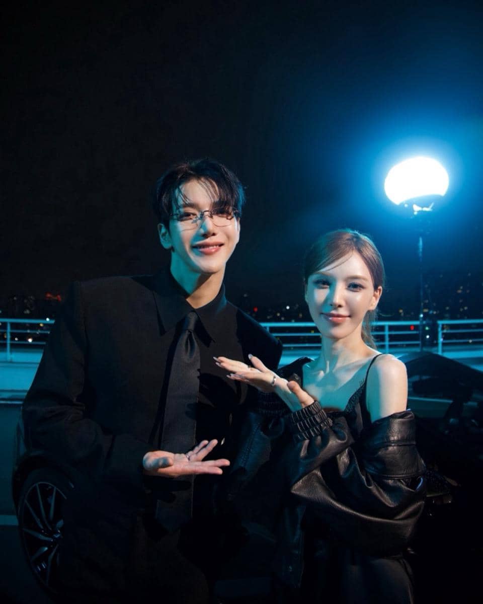 potret Jun. K 2PM dan Wendy Red Velvet