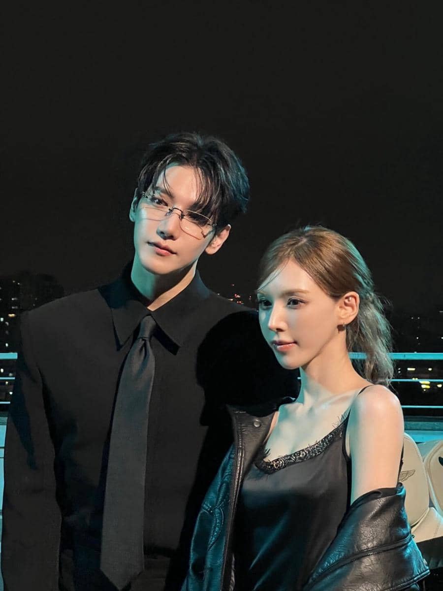 potret Jun. K 2PM dan Wendy Red Velvet