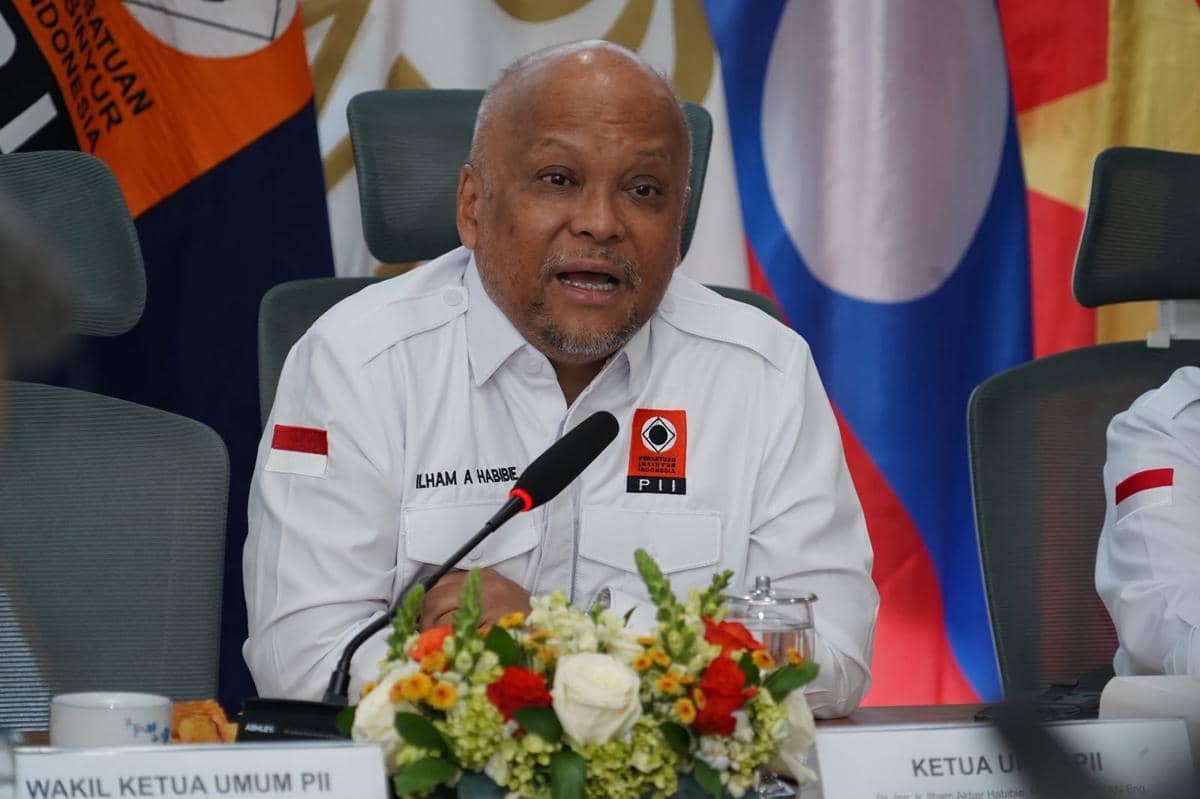 Ketua Umum Persatuan Insinyur Indonesia (PII) Ilham Akbar Habibie. (Dok. PII)