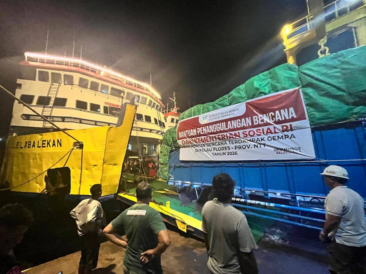 Kemensos Gelontorkan Rp13,2 Miliar untuk Penanganan Gempa NTT
