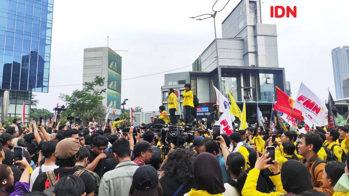 Demo BEM UI, Transjakarta Tutup 4 Rute dan Perpendek 2 Rute