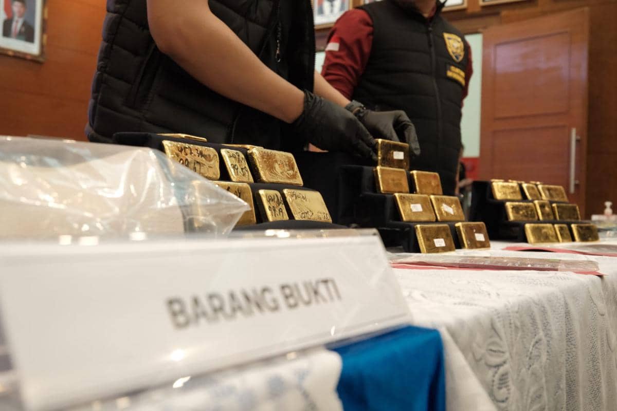 Dua Orang Diduga Selundupkan Emas Senilai Rp12 Miliar Lewat Kertajati
