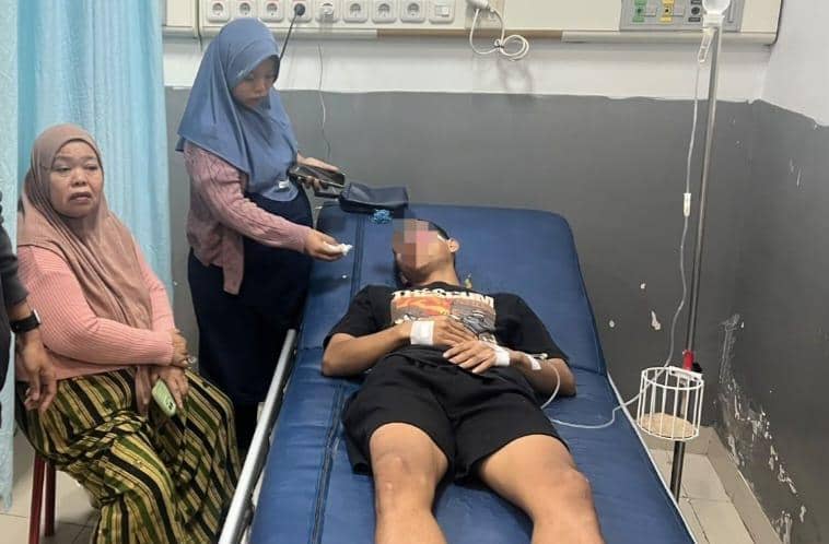Pemuda di Makassar Diserang Geng Motor, Anak Panah Menancap di Dahi