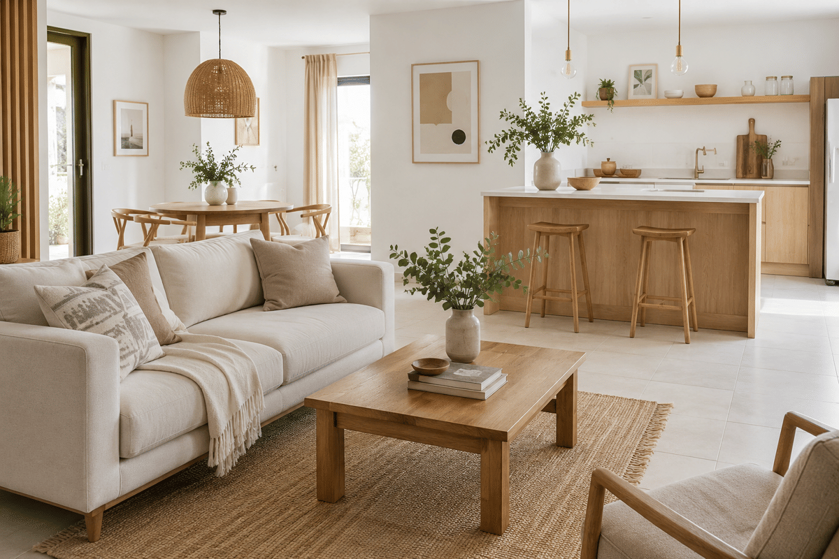 5 Cara Memadukan Meja dan Sofa Linen agar Interior Terlihat Classy