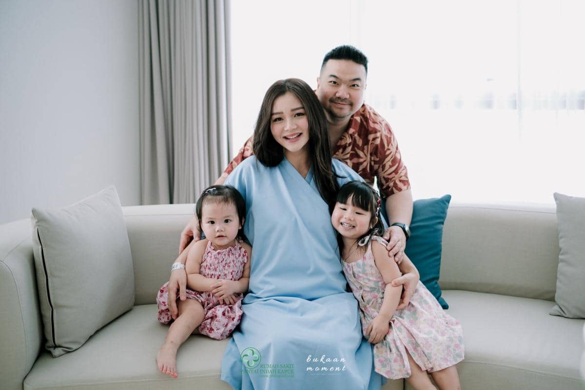 Istri Nex Carlos Melahirkan Anak Ketiga (instagram.com/vienesca)