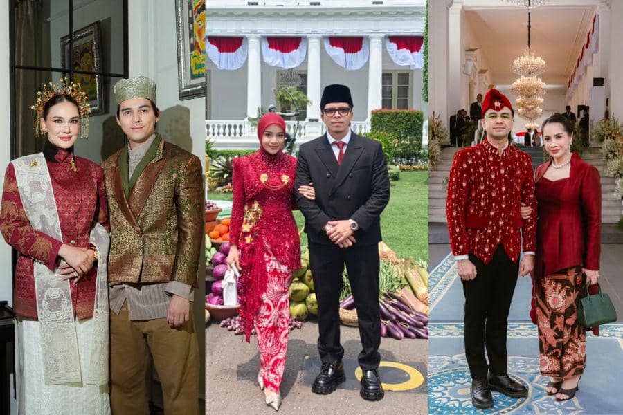 OOTD Couple Seleb di Upacara Kemerdekaan, Kompak!