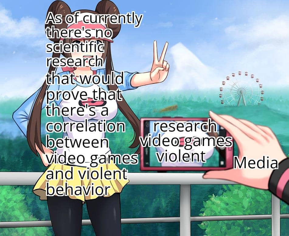 meme anime tentang video game