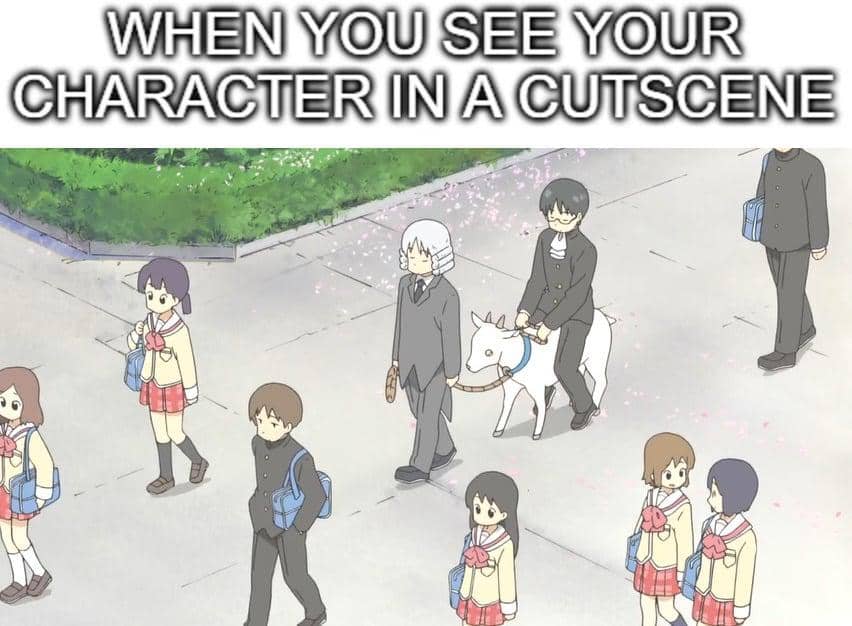 meme anime tentang video game