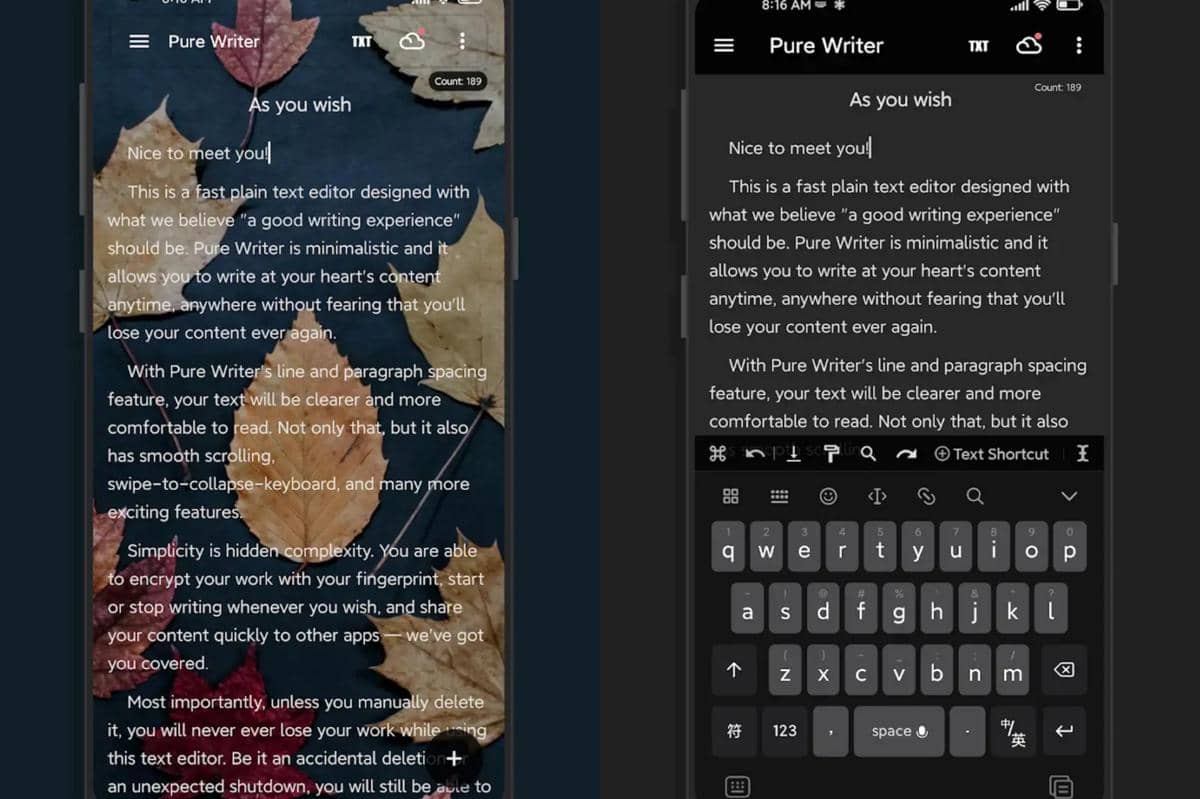 Pure Writer