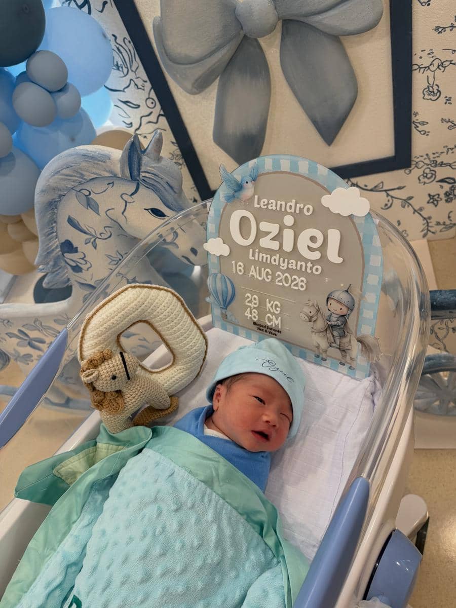 Istri Nex Carlos Melahirkan Anak Ketiga (instagram.com/vienesca)