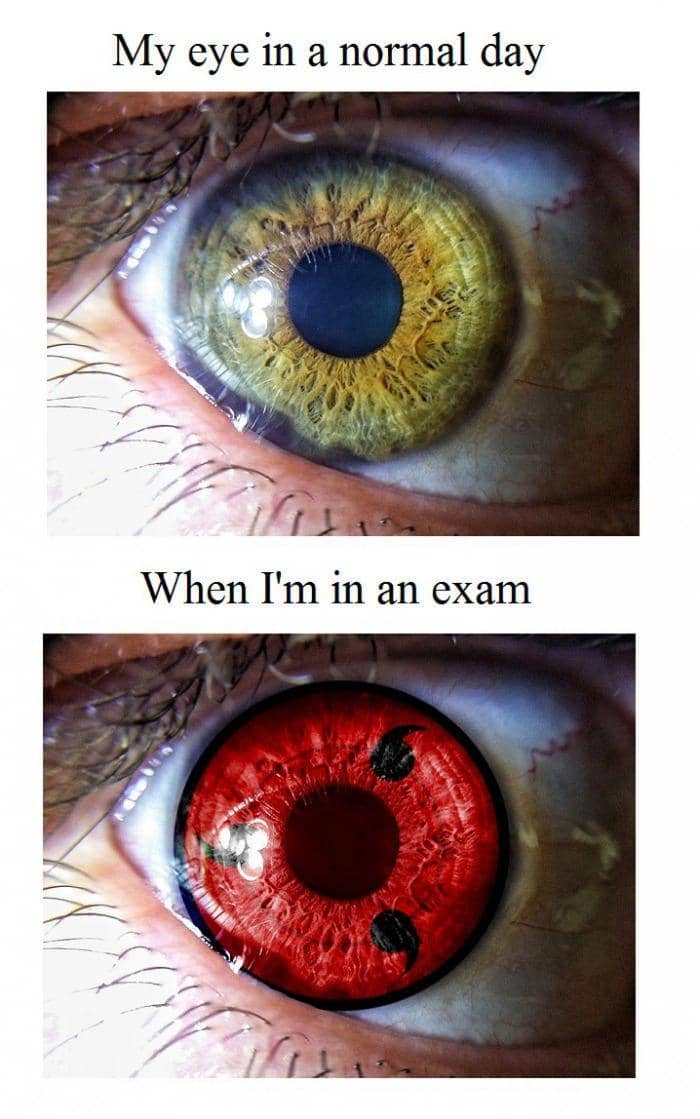 meme Naruto tentang sekolah