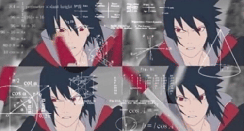 meme Naruto tentang matematika