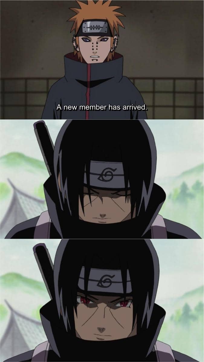 meme Naruto tentang sekolah