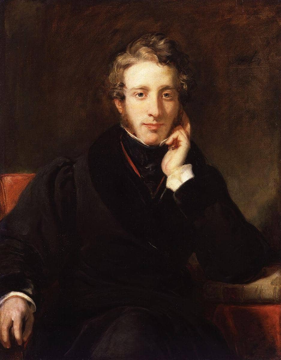 Potret Edward George Earle Lytton Bulwer-Lytton.