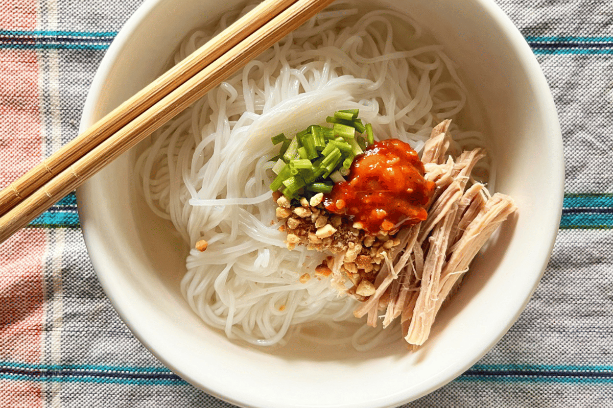 Resep Thai Spicy Vermicelli, Bihun dengan Saus Cabai Jeruk Nipis