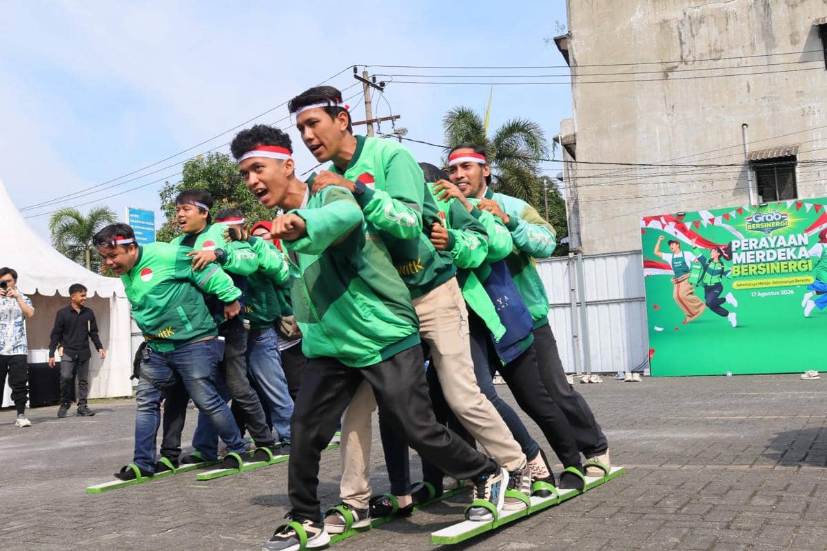 Mitra Grab Medan Ikut Meriahkan Perayaan Merdeka Bersinergi