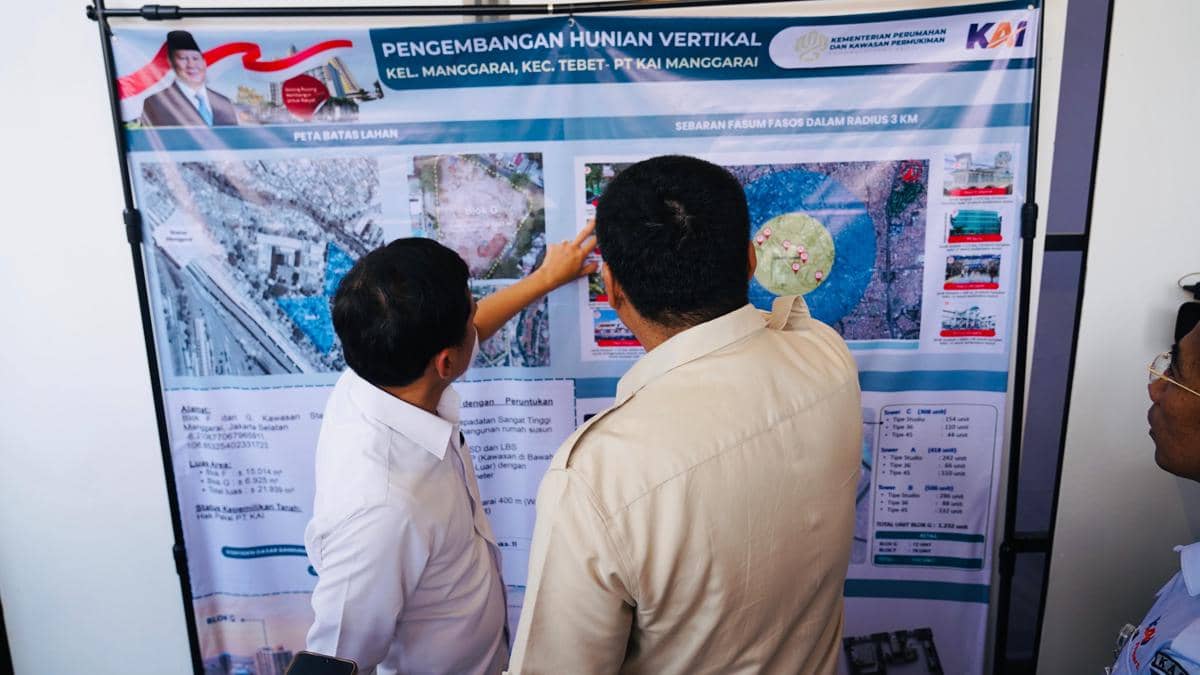 Rusun TOD Manggarai Dibangun 21 Agustus 2026, 400 Meter dari Stasiun