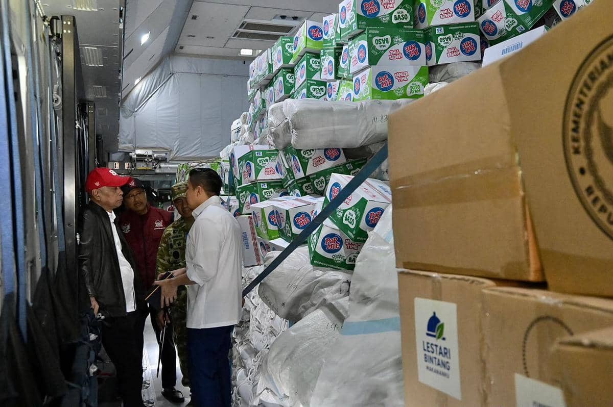 Pemerintah terus kirim bantuan logistik ke NTT (dok. Sekretariat Presiden)