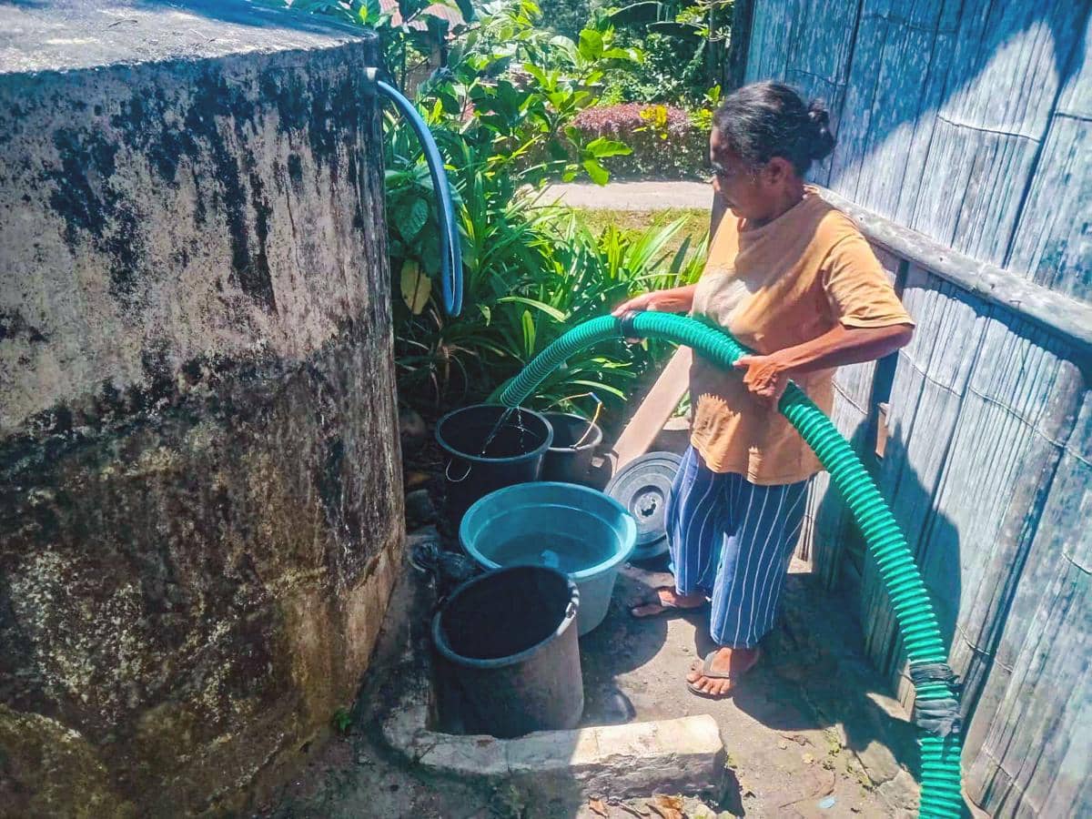 Pertamina Salurkan 35.000 Liter Air Bersih untuk Warga Terdampak Gempa