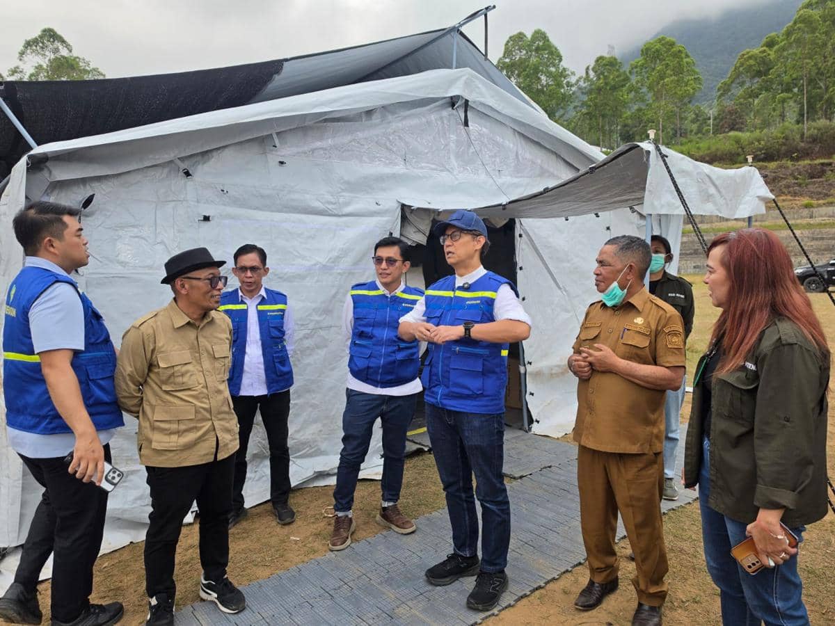 Kemenkes RI mendirikan dua Rumah Sakit (RS) Lapangan di RSUD Ruteng, Kabupaten Manggarai, dan RSUD Aeramo, Kabupaten Nagekeo, Selasa (18/8/2