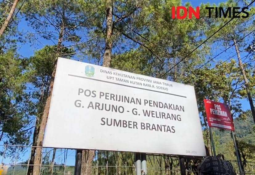 Ada Karhutla di Tahura, Pendakian Gunung Arjuno-Welirang Tutup