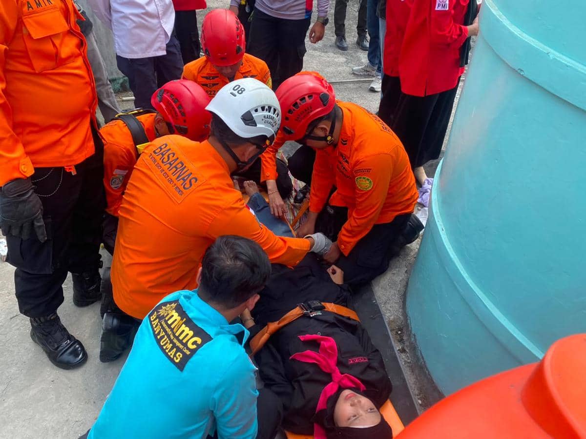 Demo Flying Fox di UIN SAIZU Gagal, Umi Nyaris Celaka
