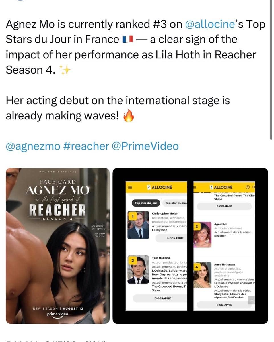 Potret Agnez Mo yang diunggah melalui akun Instagram @agnezmo, memperlihatkan penampilannya dalam sebuah unggahan.
