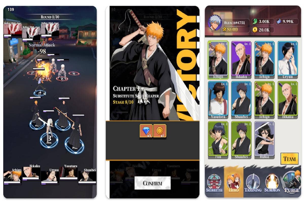 cuplikan gameplay Bleach: Infinite Brawl