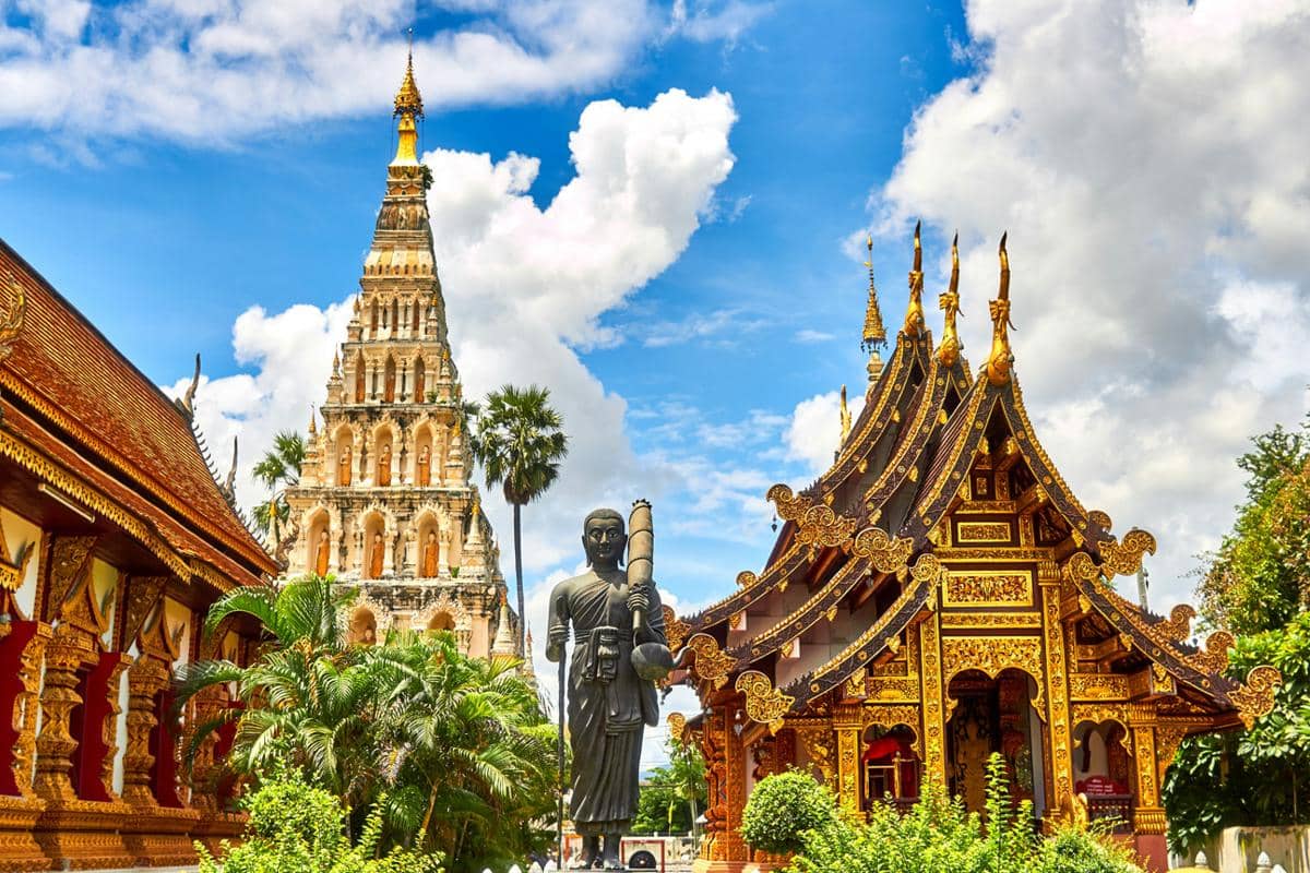 ilustrasi wisata di Thailand