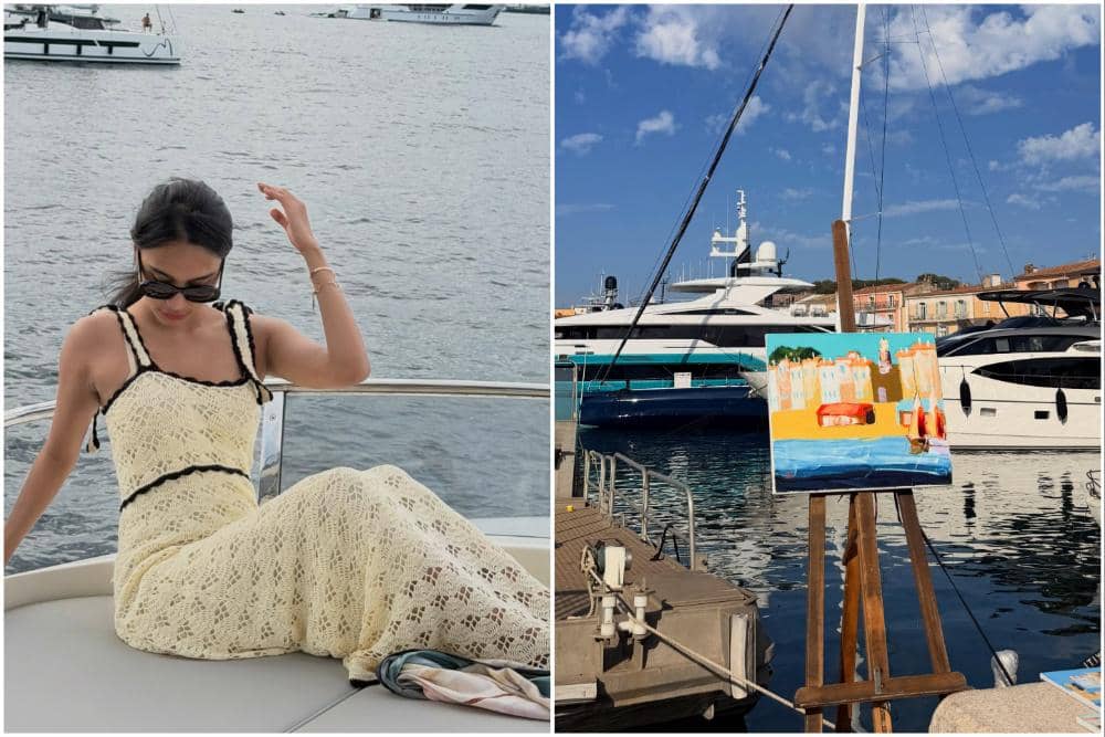 10 Potret Azizah Salsha Liburan di Saint Tropez, Prancis!