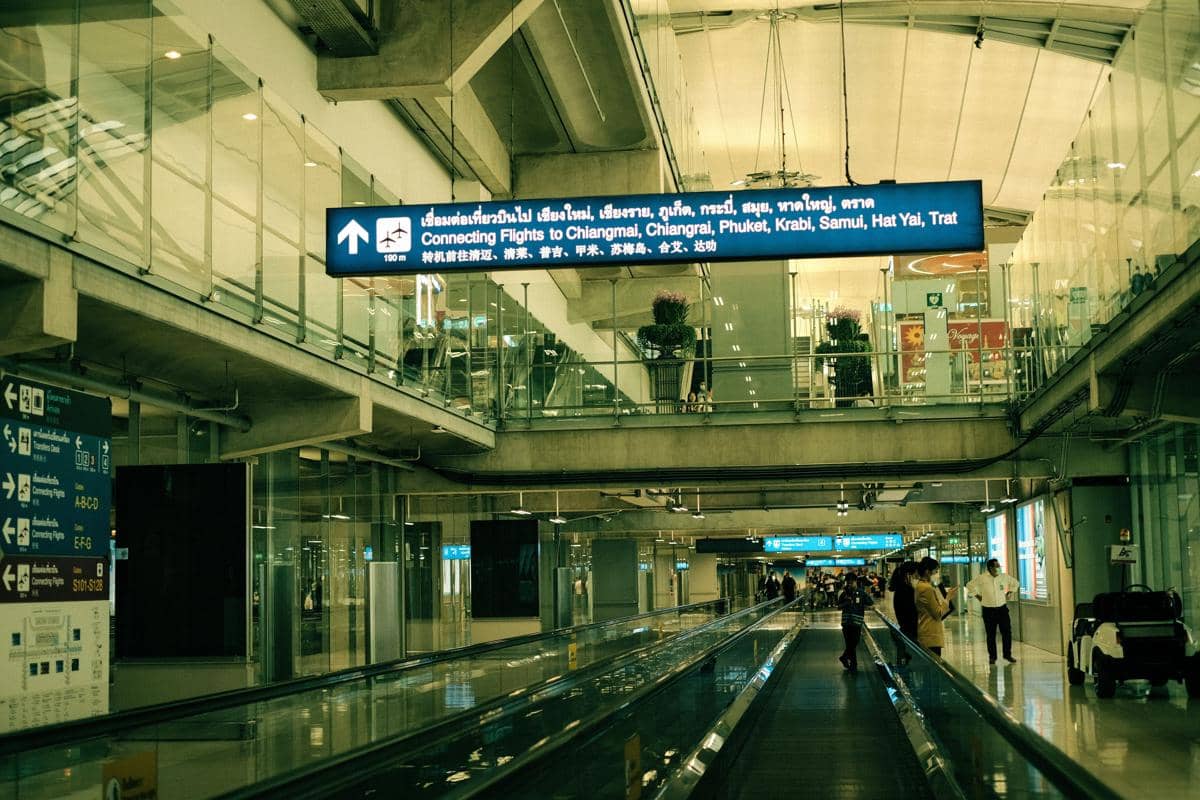 Potret Bandara Suvarnabhumi di Thailand. (pexels.com/Hoài Nam)