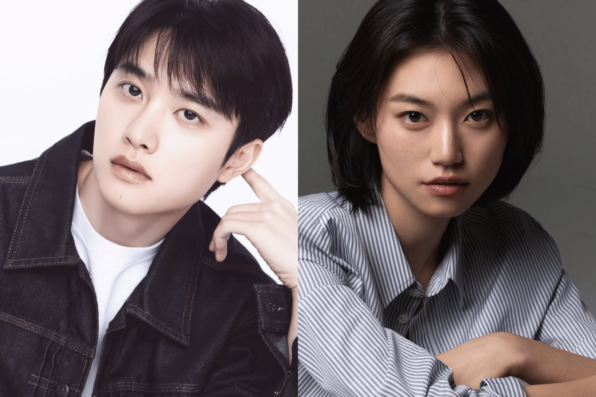 potret D.O. EXO dan Kim Do Yeon