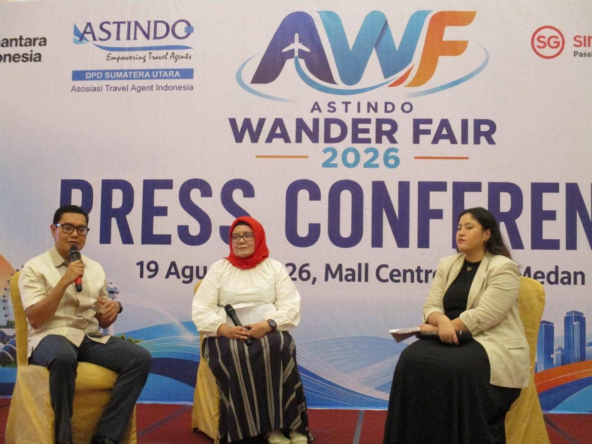 Bidik Wisatawan Medan, STB dan ASTINDO Gelar Wander Fair 2026