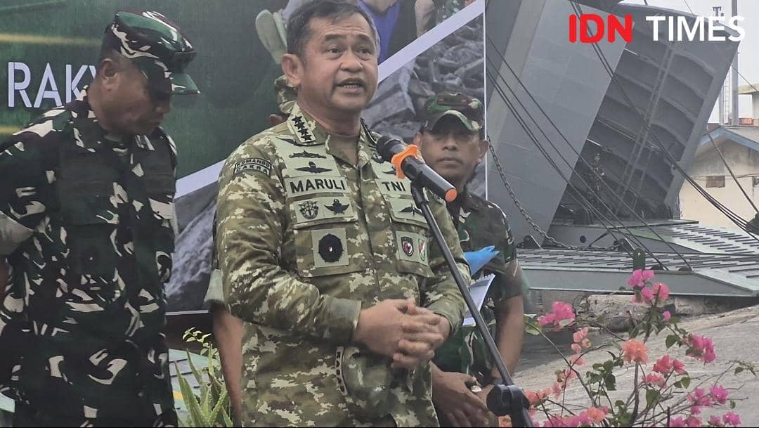 Maruli Simanjuntak, KSAD, gempa NTT