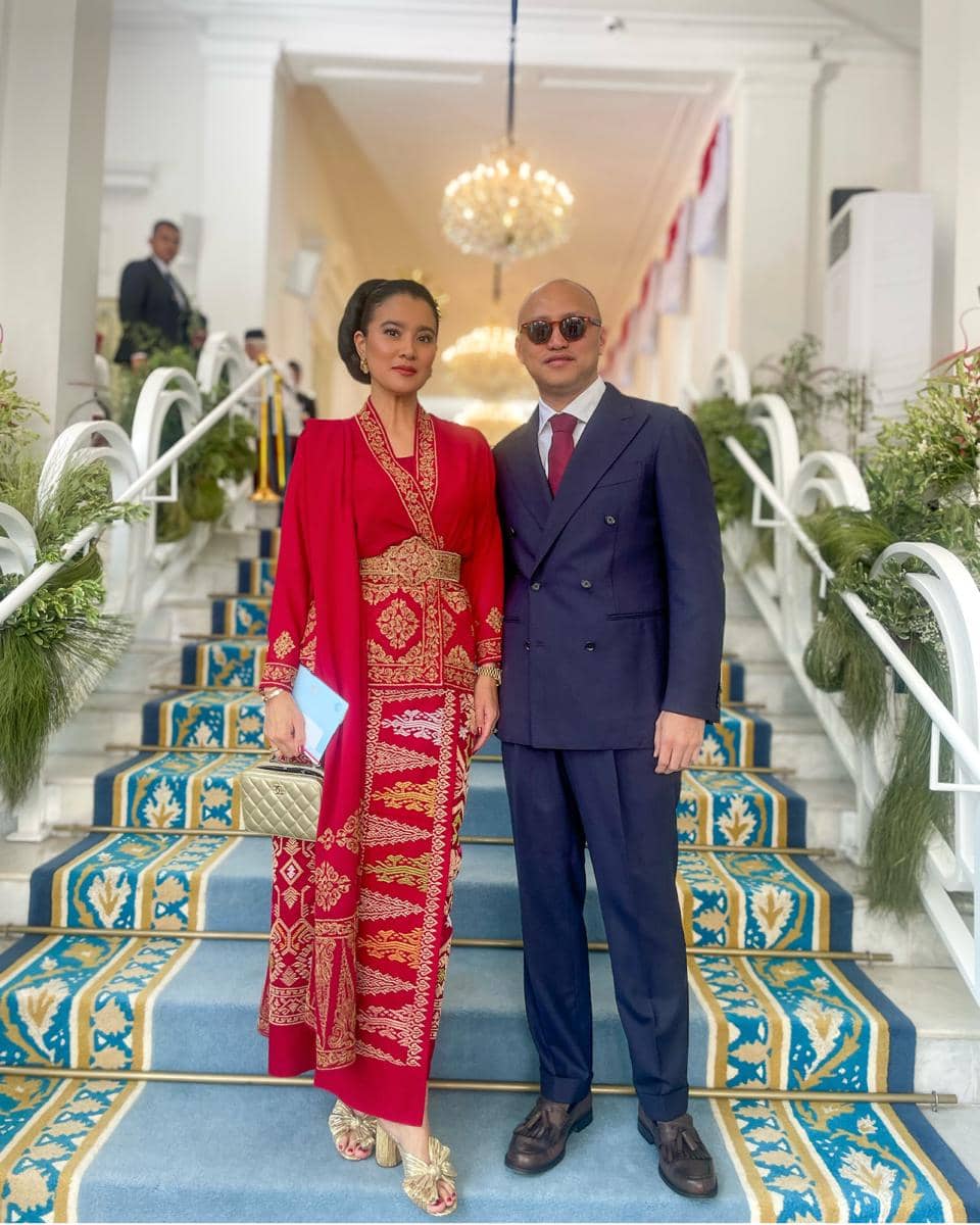 Gaya Marcella Zalianty di Upacara Kemerdekaan (instagram.com/marcella.zalianty)