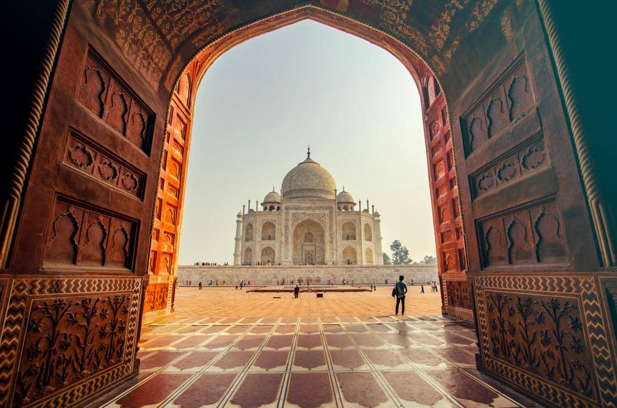 ilustrasi wisata di India