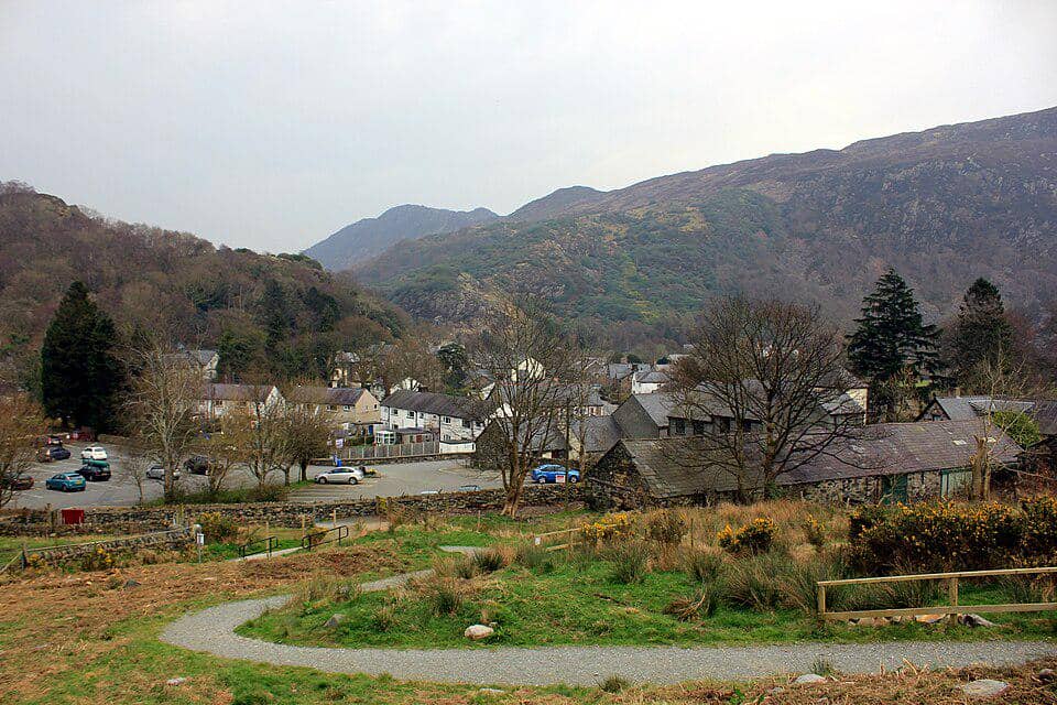 Desa Beddgelert di Wales