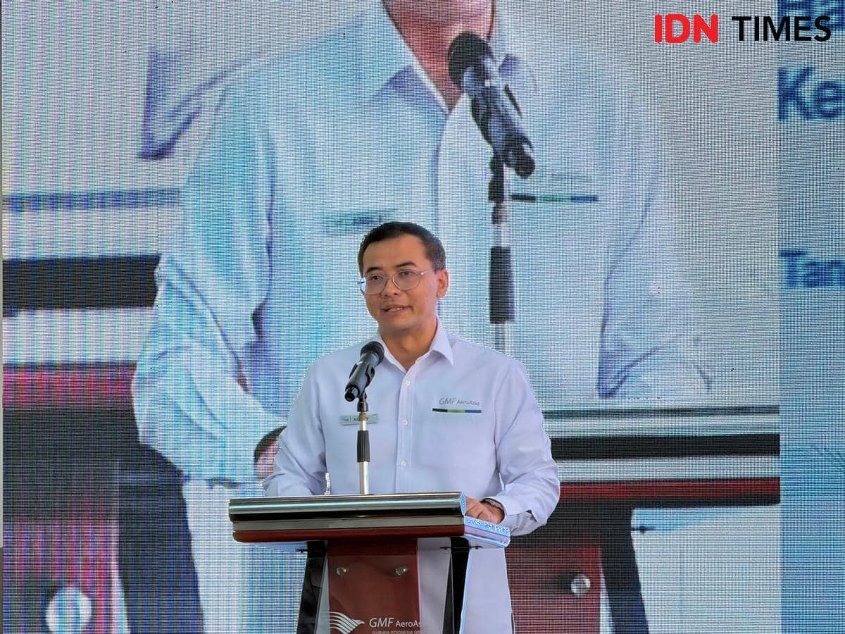 Direktur Utama GMF AeroAsia, Andi Fahrurrozi.