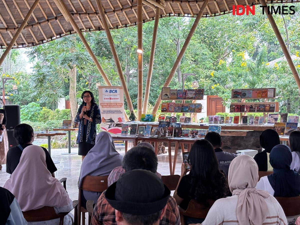 Deputy of Branch Manager BCA Yogyakarta, Fransisca Tantri Putri Hapsari. (IDN Times/Herlambang Jati Kusumo)