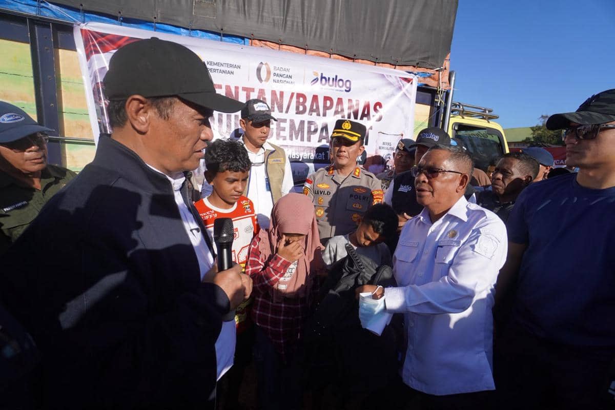 BULOG Perkuat Penanganan Gempa Flores, Stok Beras NTT Dipastikan Aman