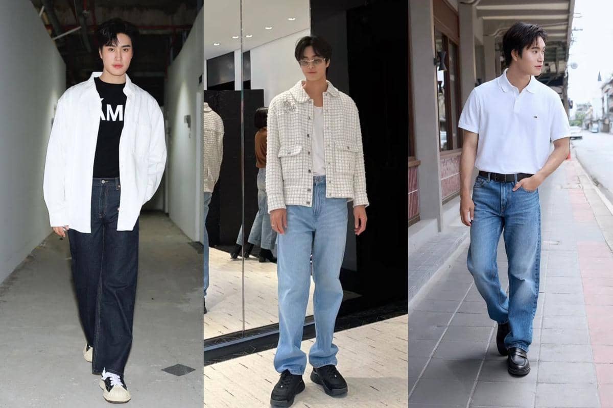 9 Style OOTD dengan Atasan Putih ala Gemini Norawit, Versatile!
