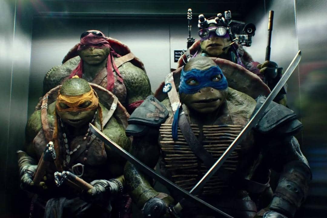 adegan dalam film Teenage Mutant Ninja Turtles