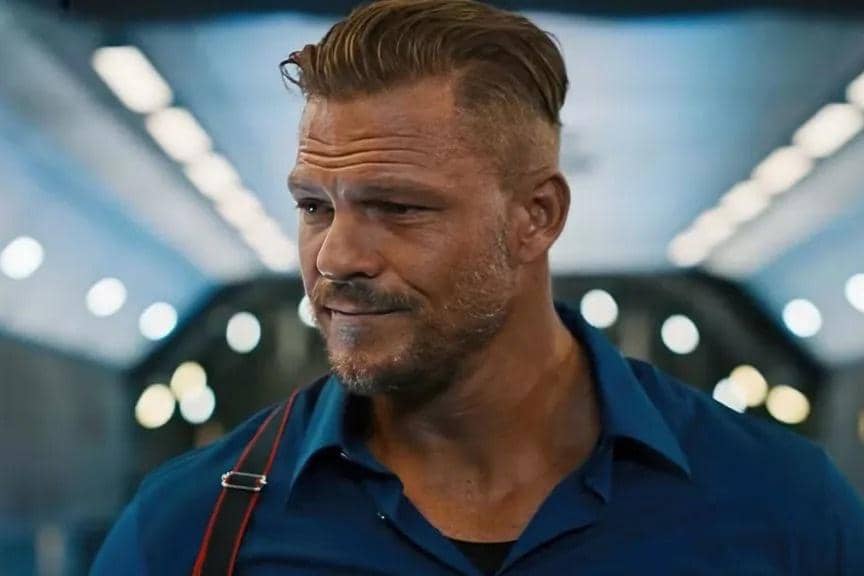 Alan Ritchson dalam film Fast X
