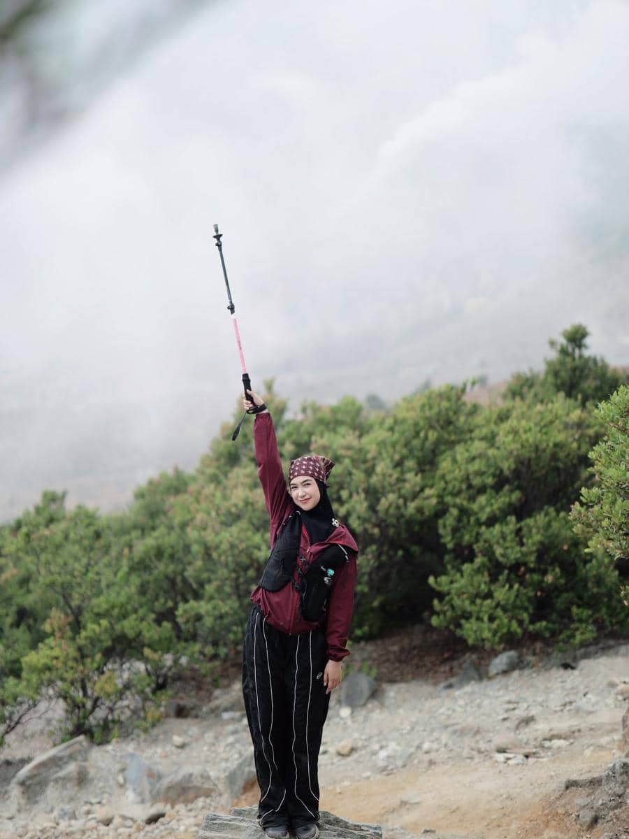 Ria Ricis Mendaki Gunung, Keponakan Sempat Muntah-muntah (instagram.com/riaricis1795)
