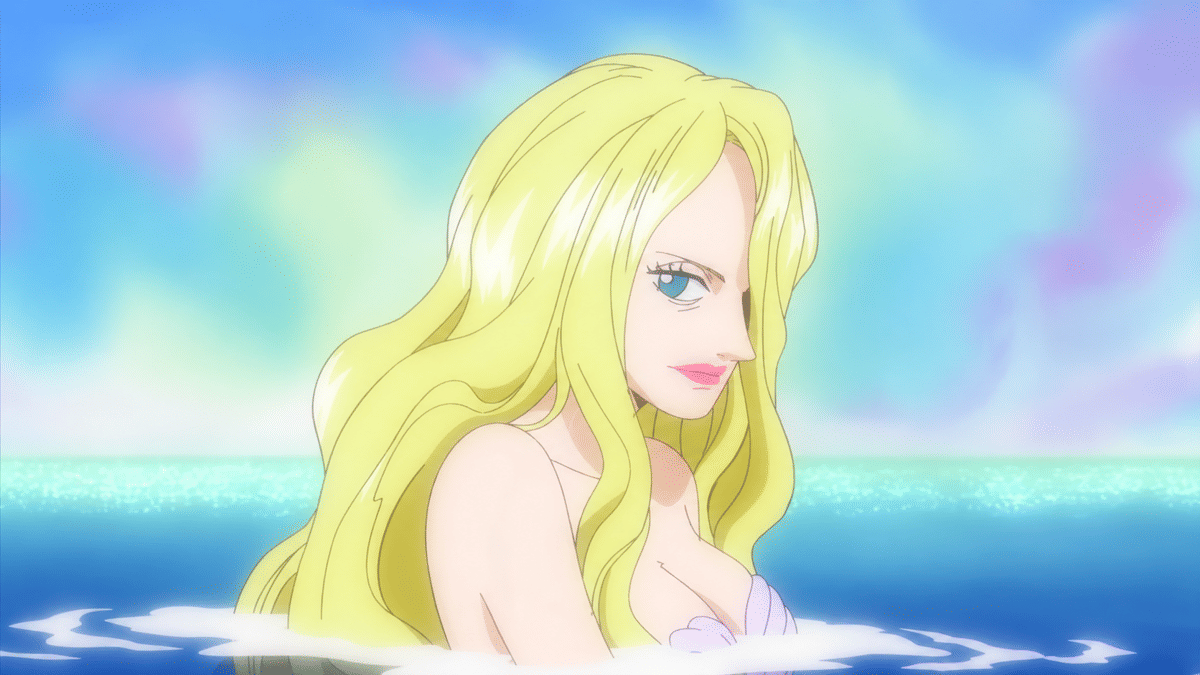Penampilan karakter Kokoro saat muda dari anime One Piece.