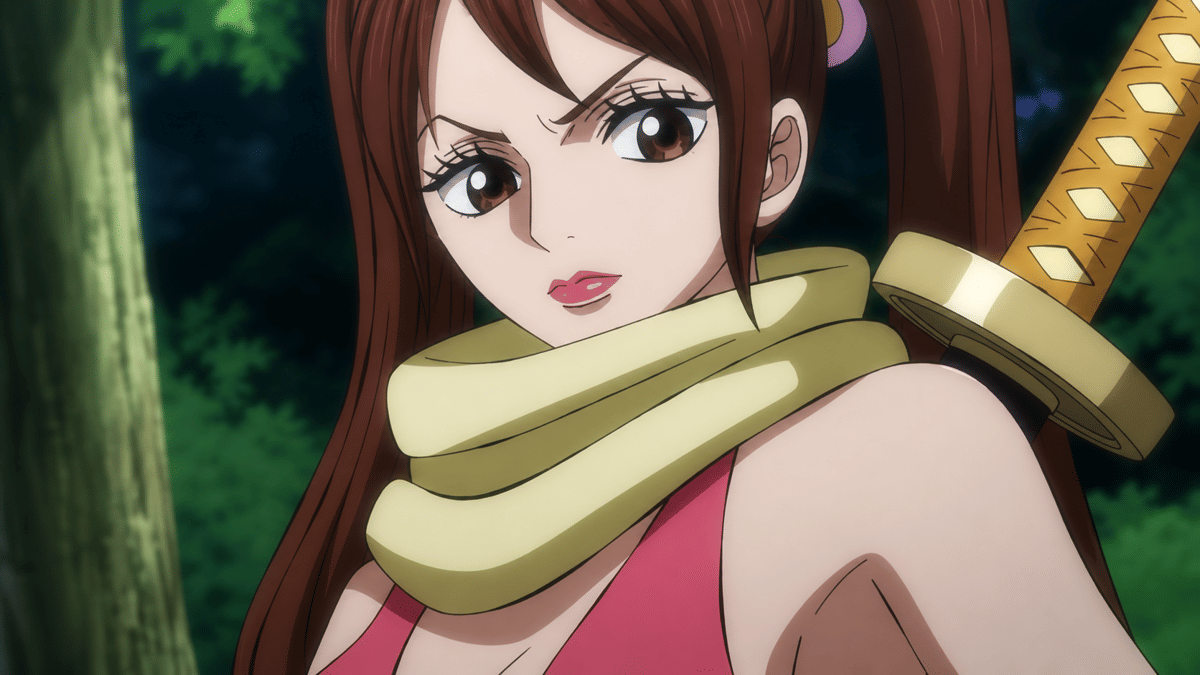 Penampilan karakter Shinobu saat muda dalam anime One Piece.